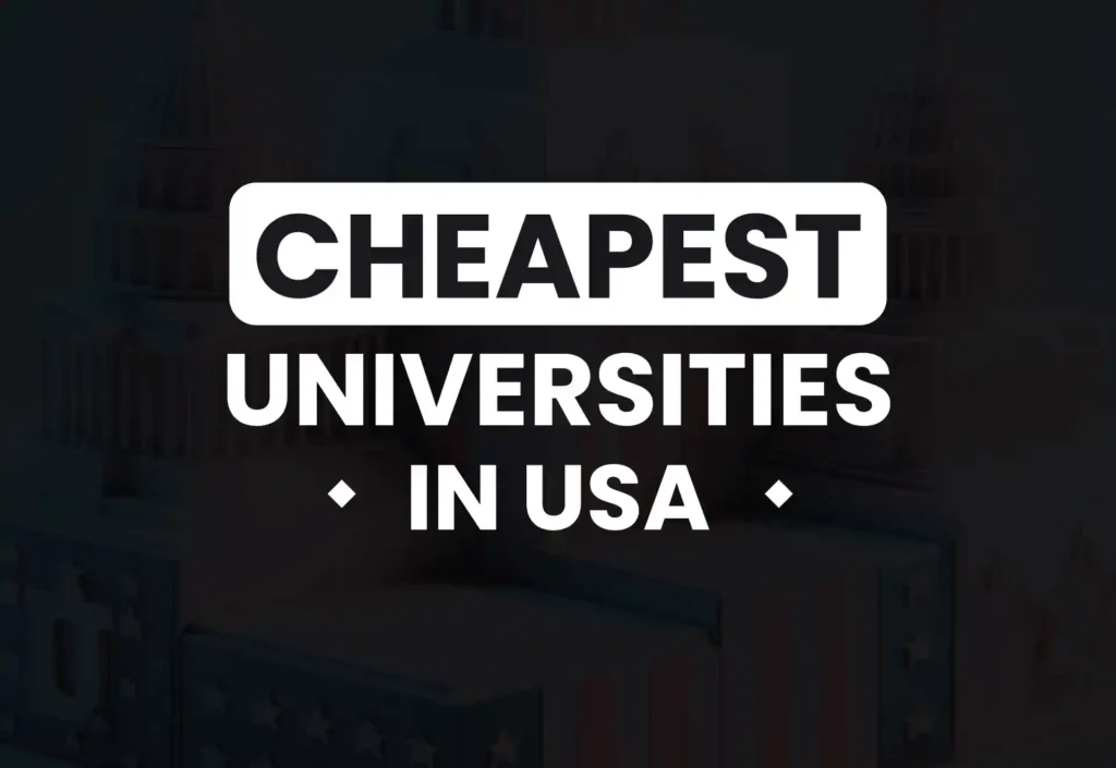 cheapest universities in usa