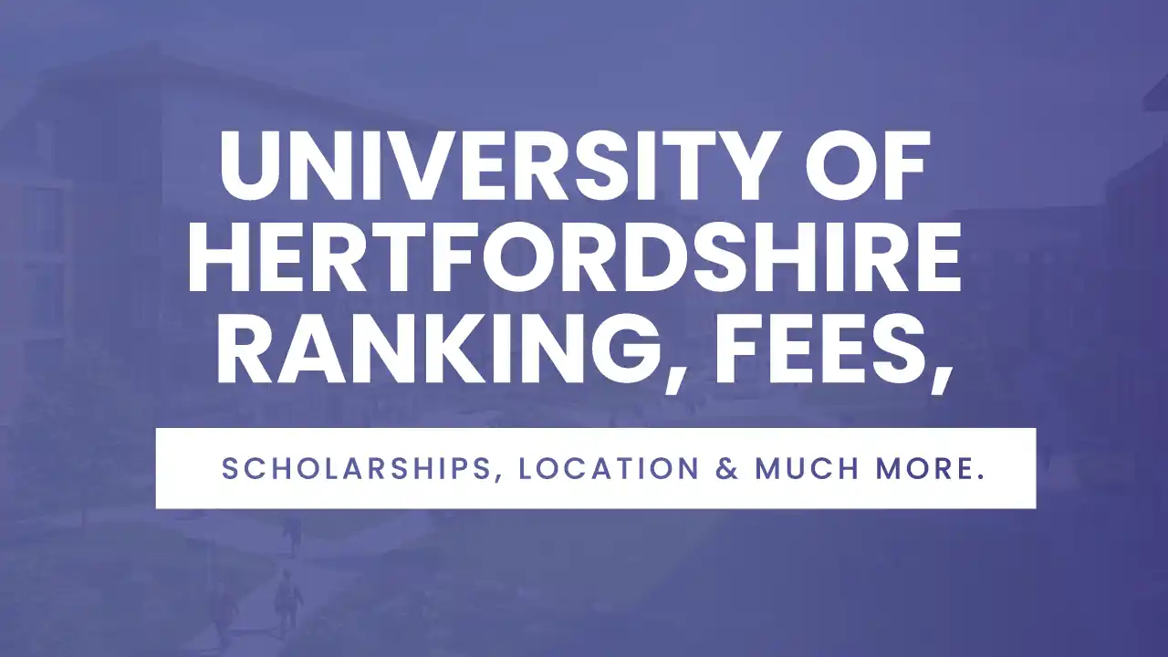 University of Hertfordshire ranking for international students