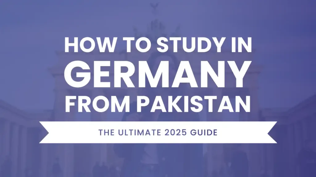 Study in Germany from Pakistan with the best study abroad consultant.