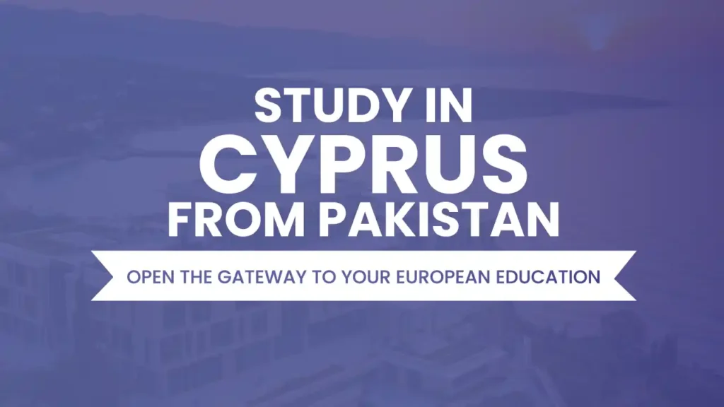 Study in Cyprus from Pakistan – modern university campus ideal for international students