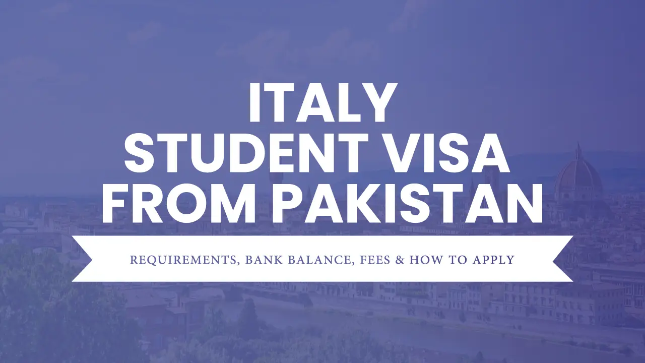Italy student visa application guide for Pakistani students